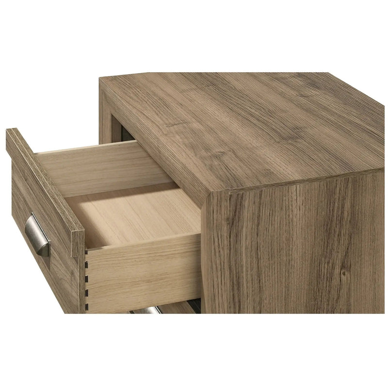 6 Drawers Storage Dresser, Bedroom Furniture - Light Brown by Unique Piece Furniture