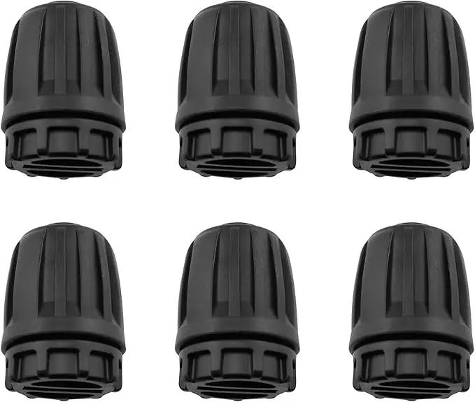 1/2 inch Irrigation Fittings End Plug DGZZI 6PCS Barbed Locked End Plug Connectors For 16mm Drip Tubing Connectors, End Caps Drip Line Nuts Connectors by GreenHaven Gardens