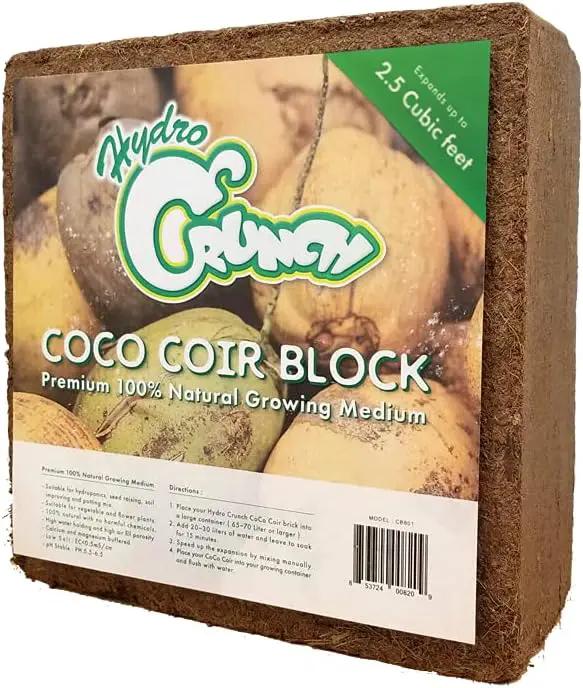 Supreme Horticulture Coarse Grade Perlite and Hydro Crunch Coco Coir Growing Media by GreenHaven Gardens