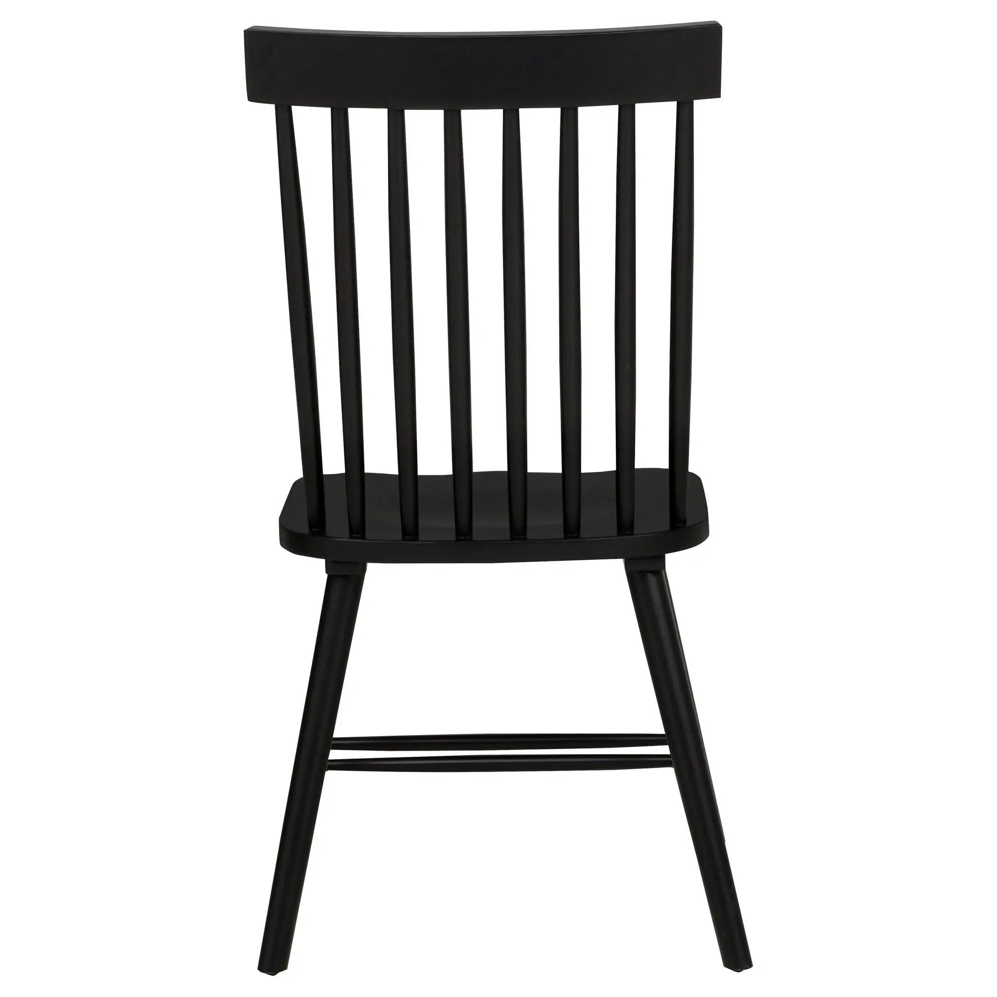 Andrews 5-piece Round Dining Table Set Light Ash and Black by Unique Piece Furniture