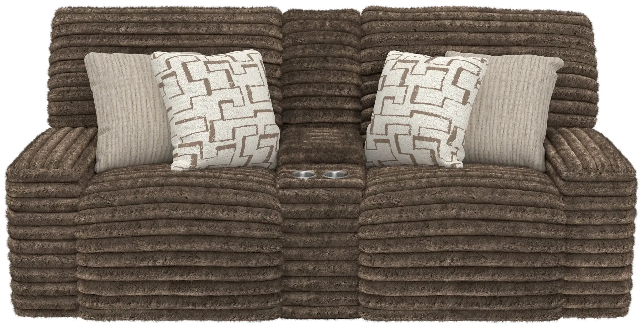 Lynx - Power Reclining Console Loveseat With Zero Gravity by Unique Piece Furniture