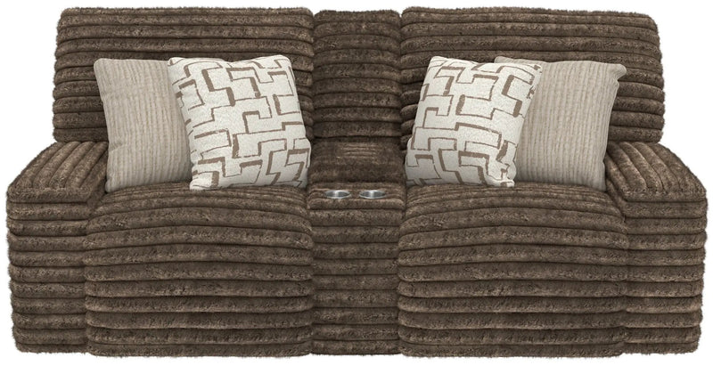 Lynx - Power Reclining Console Loveseat With Zero Gravity by Unique Piece Furniture