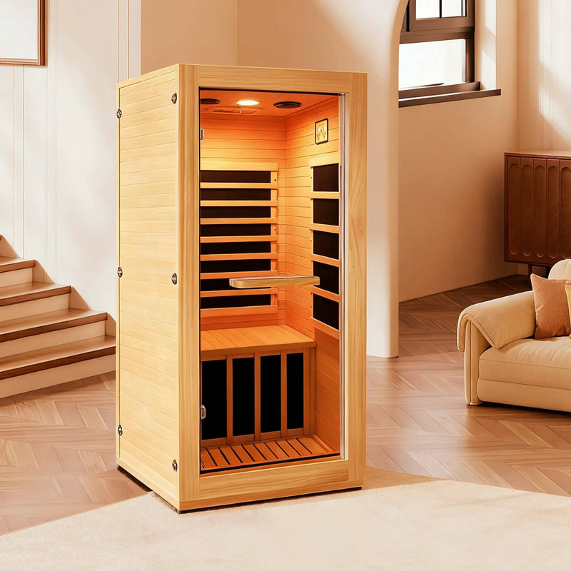 Infrared Sauna Room - Single Room by HouseOfZazla