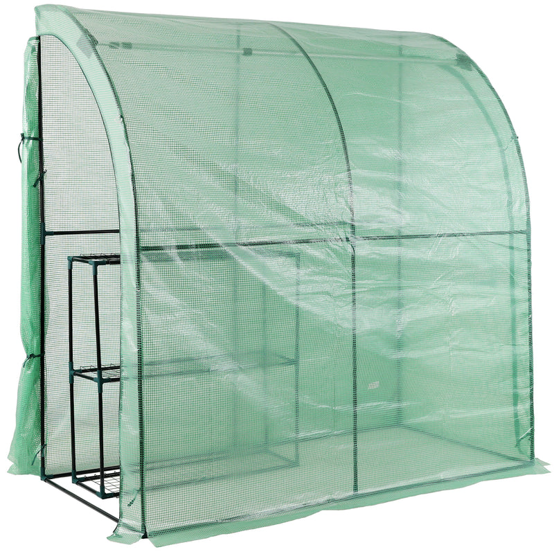 3 Tier Lean-To Portable Greenhouse by HouseOfZazla