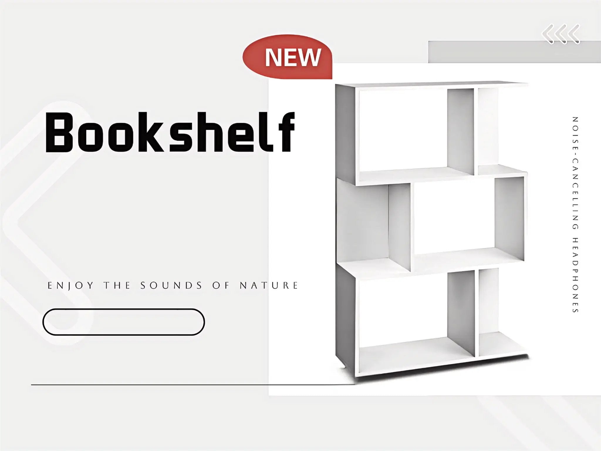 Layer Simple Household Bookshelf by Unique Piece Furniture