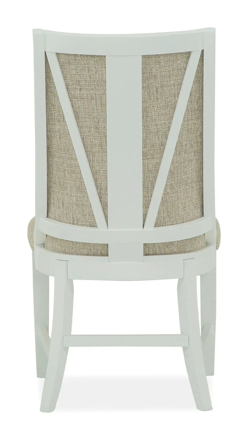 Heron Cove - Upholstered Host Side Chair (Set of 2) - Chalk White by Unique Piece Furniture