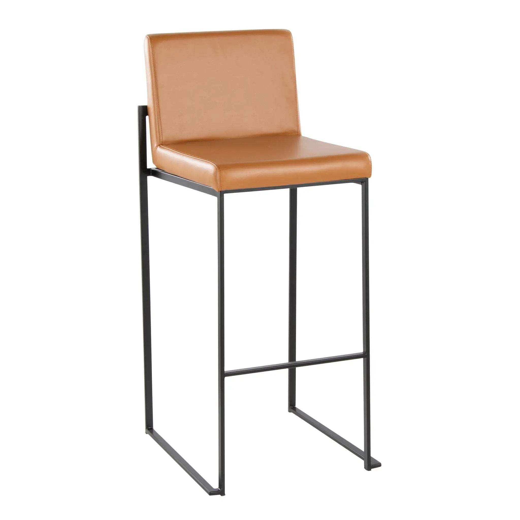 Fuji - Contemporary High Back Barstool Elegant Design by HouseOfZazla