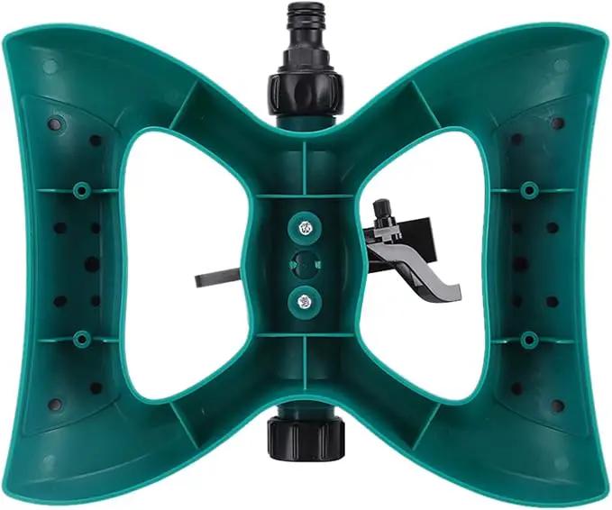 ViaGasaFamido Lawn Sprinkler Automatic Rotary Sprinkler 360° Rotating Sprinkler Irrigation System Large Coverage Area for Watering Garden Yard Trees Shrubs by GreenHaven Gardens