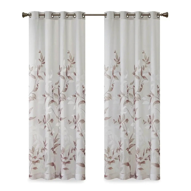 Burnout Printed Curtain Panel by HouseOfZazla