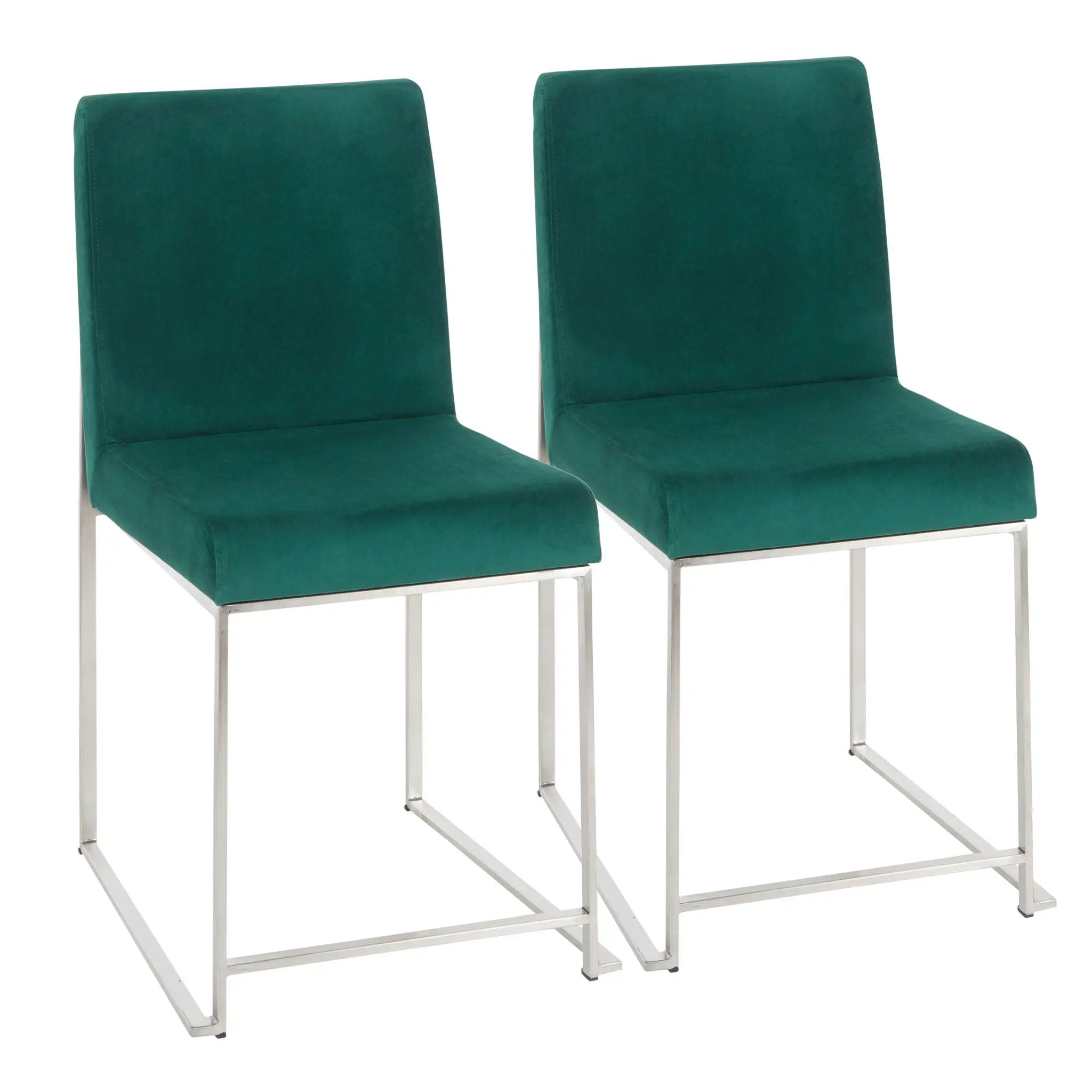 Fuji - Contemporary Modern Elegance High Back Dining Chair (Set of 2) by Unique Piece Furniture