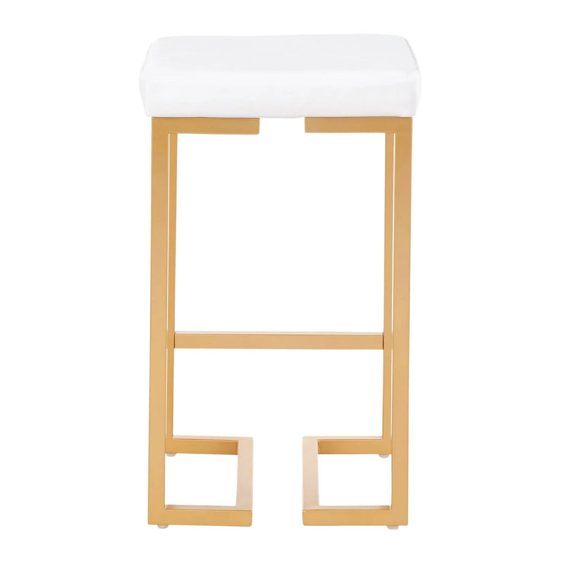 Midas - Contemporary / Glam Counter Stool (Set of 2) by Unique Piece Furniture