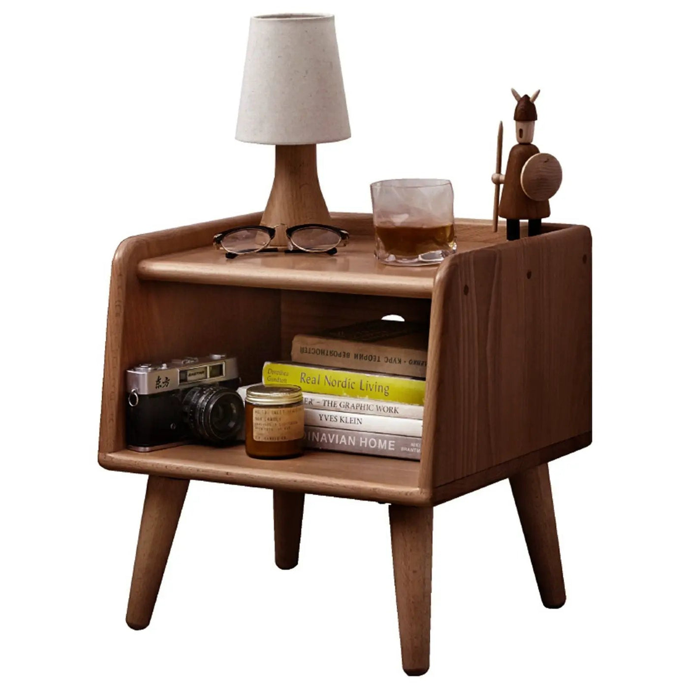 Bedside Cabinet, Modern Simple Nightstands European Beech by Unique Piece Furniture