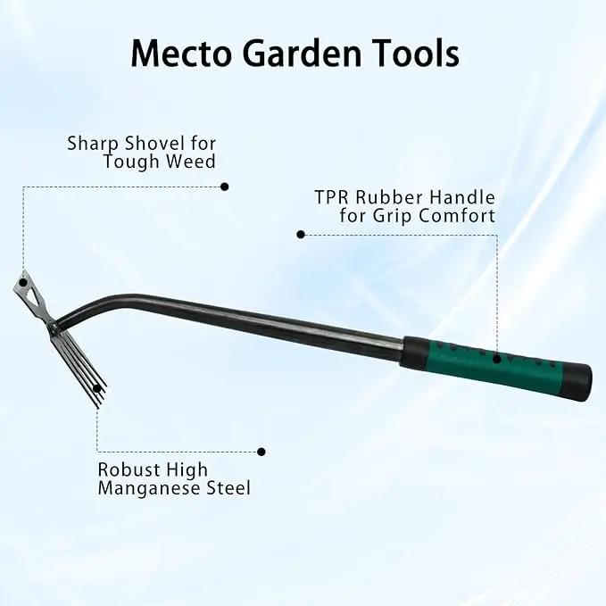 Weed Puller Tool, Time-Saving Garden Tools, Upgraded Hadfield Steel Weeding Tool Multifunctional Weeder, Dandelion Weed Puller Tool Gardening Tools for Yard, 11 Teeth by GreenHaven Gardens