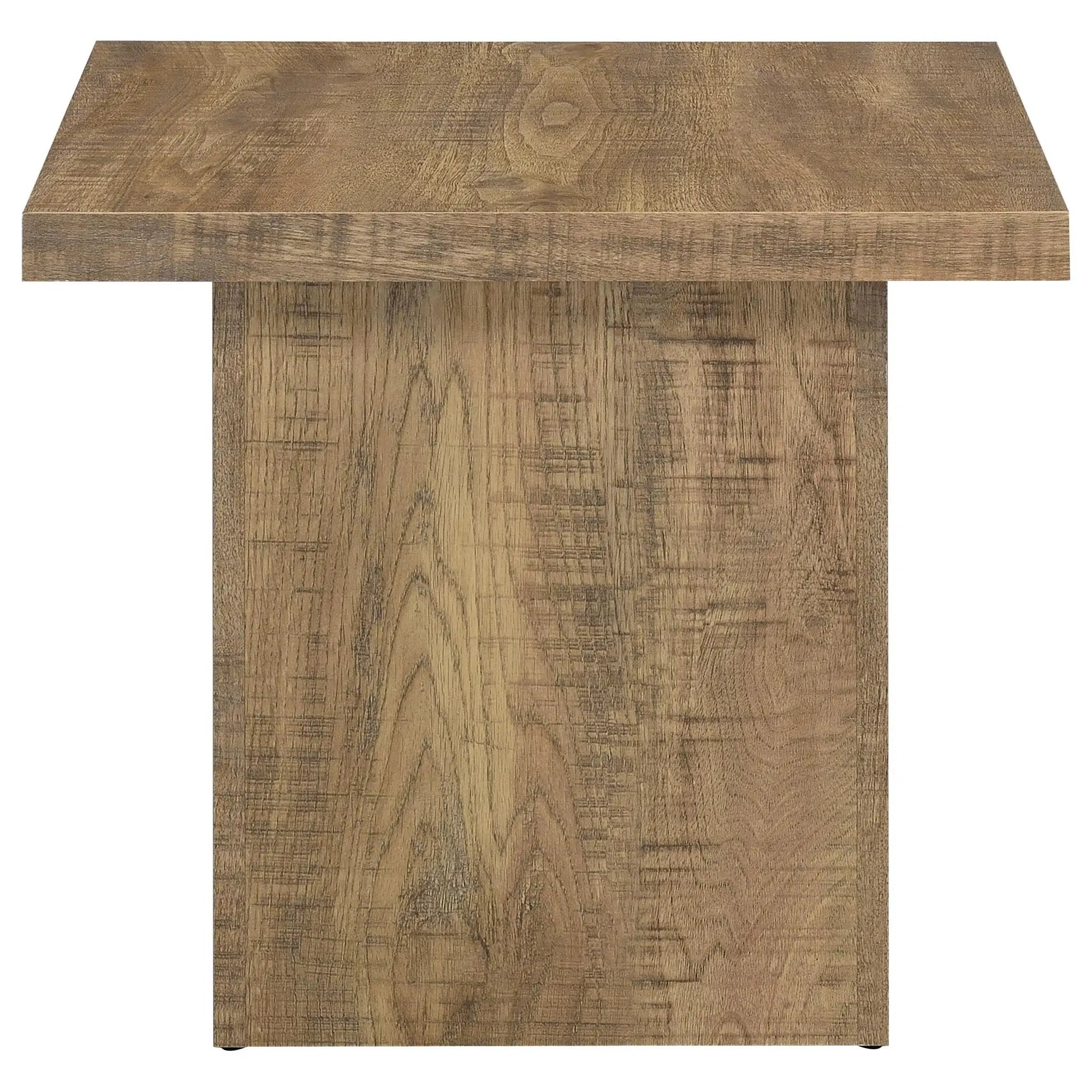 Devar 3-piece Square Coffee and End Table Set Mango by Unique Piece Furniture