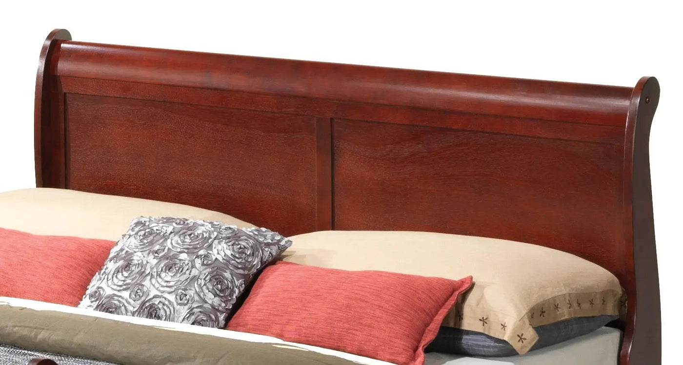 Panel Sleigh Bed by HouseOfZazla