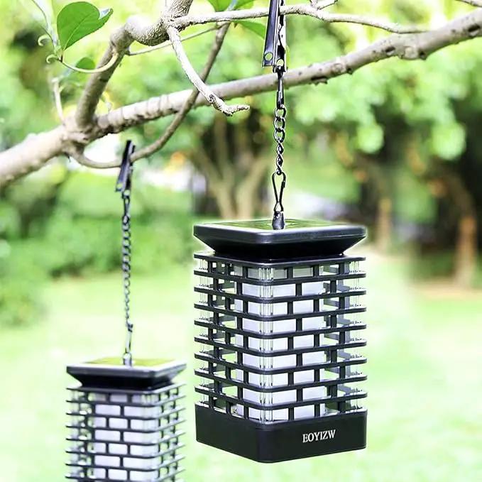 EOYIZW Solar Lights Outdoor, 99 LEDs Solar Lantern - IP65 Waterproof Garden Lights Decor for Halloween Yard Porch Patio 2 Pack by GreenHaven Gardens