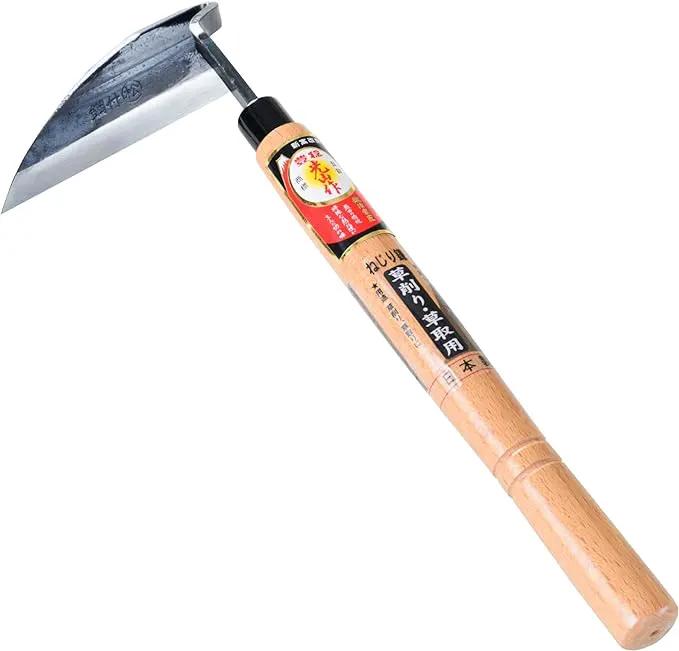 Gardening Weeding Sickle Hand-held Tools [Made in Japan] Japanese Garden Weeder Hand Hoe by GreenHaven Gardens