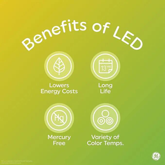 GE LED+ Motion Sensor Fixture, 20W, Flush Mount Ceiling Light with Motion Sensor, Security Light, Soft White by GreenHaven Gardens