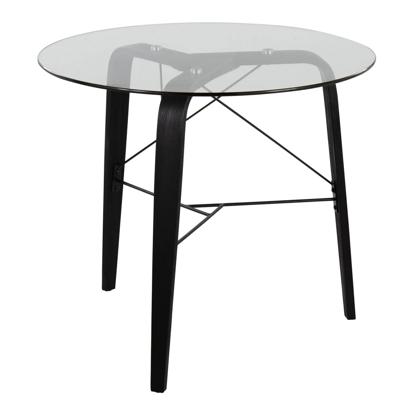 Trilogy - Contemporary Round Dinette Table by HouseOfZazla