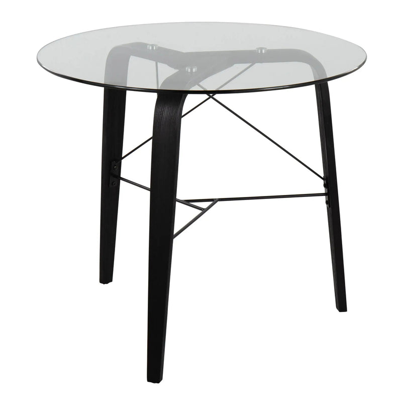 Trilogy - Contemporary Round Dinette Table by HouseOfZazla