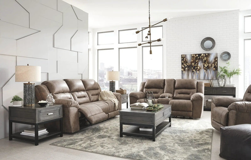 Stoneland - Power Reclining Living Room Set by Unique Piece Furniture