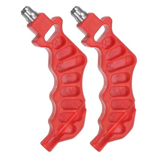 HARFINGTON 2Pcs 2-in-One Drip Irrigation Tubing Hole Punch 8mm for 1/4 Inch Fitting and Emitter Insertion Drip Tube Hole Punch Fitting Insertion Tools for Laying Branch Drip Pipes, Red by GreenHaven Gardens