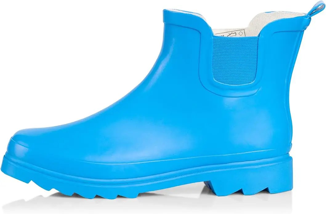 NORTY - Womens Ankle Rain Boots - Ladies Waterproof Winter Spring Garden Boot runs ½ size large by GreenHaven Gardens