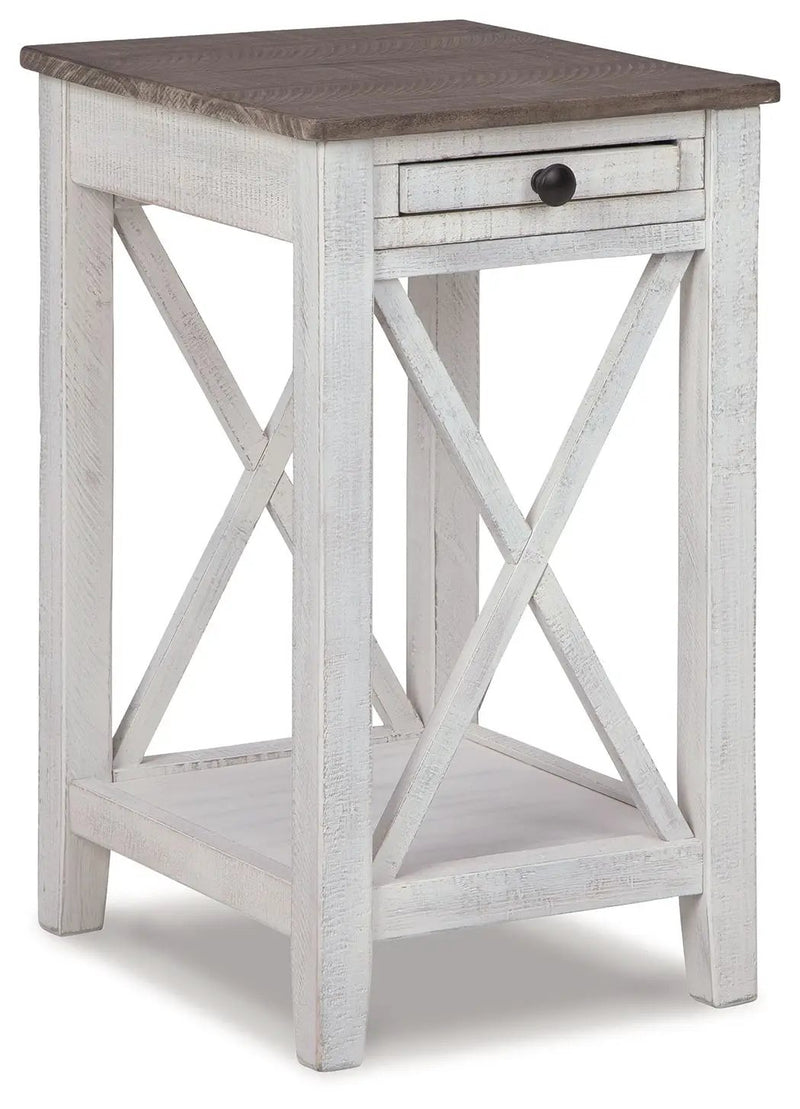 Adalane - Accent Table - White / Gray by Unique Piece Furniture