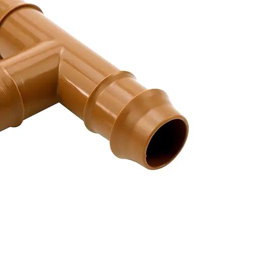 Dnyta 20pcs T Shaped Drip Irrigation Fittings Drip Line Connectors Kit 17mm Drip Irrigation Tubing 1/2 Inch Drip Line Connectors for Most 1/2" Irrigation Tubing or Sprinkler Systems by GreenHaven Gardens