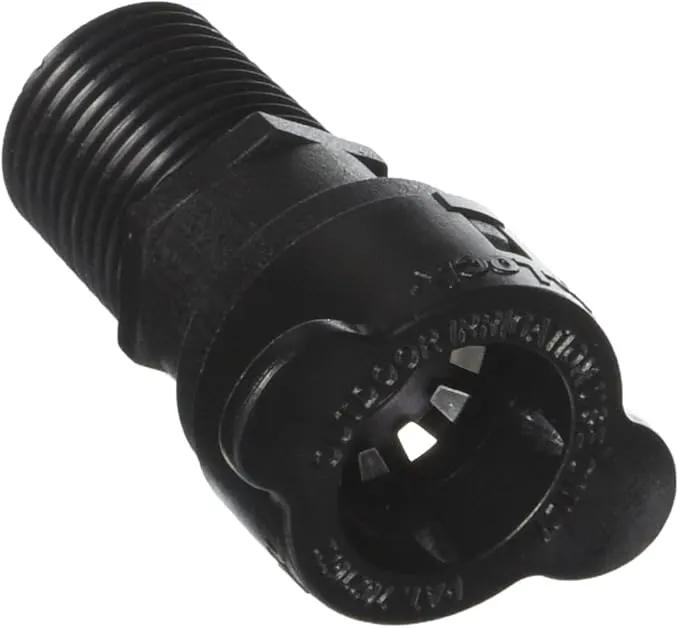 Orbit 67494 1/2" MPT x Drip-Lock Drip Irrigation Adapter by GreenHaven Gardens