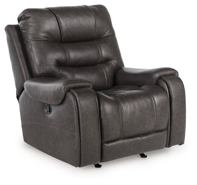 Femley - Rocker Recliner - Smoke by Unique Piece Furniture