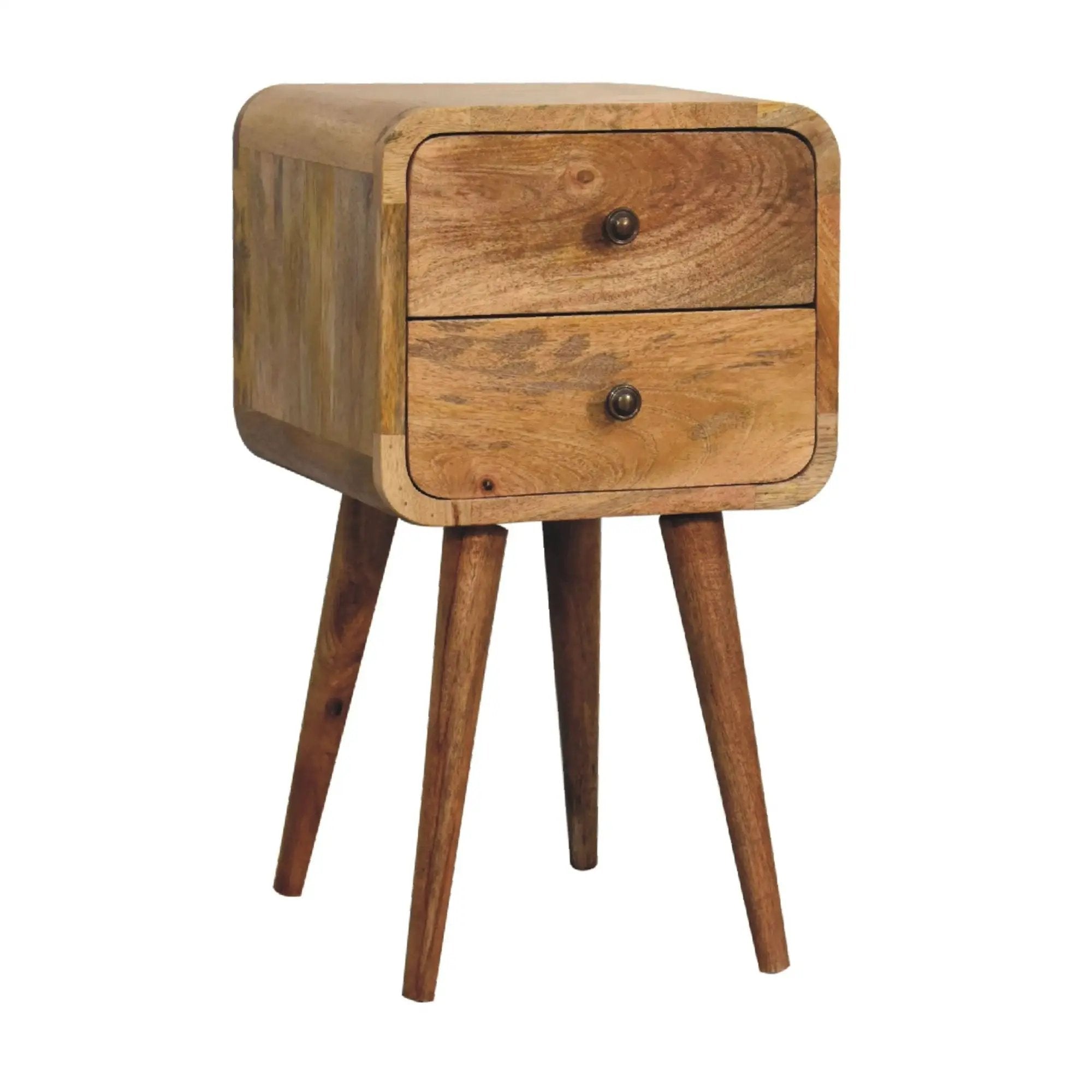 Curved Nightstand, by Unique Piece Furniture