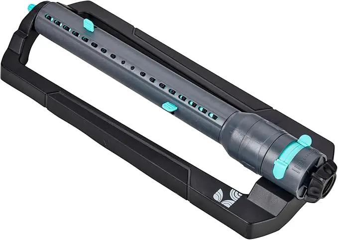 Lawn Turbo Oscillating Water Sprinkler 100003 Adjustable Pattern to Cover 4,000 sq.ft. by New England Garden Tools by GreenHaven Gardens