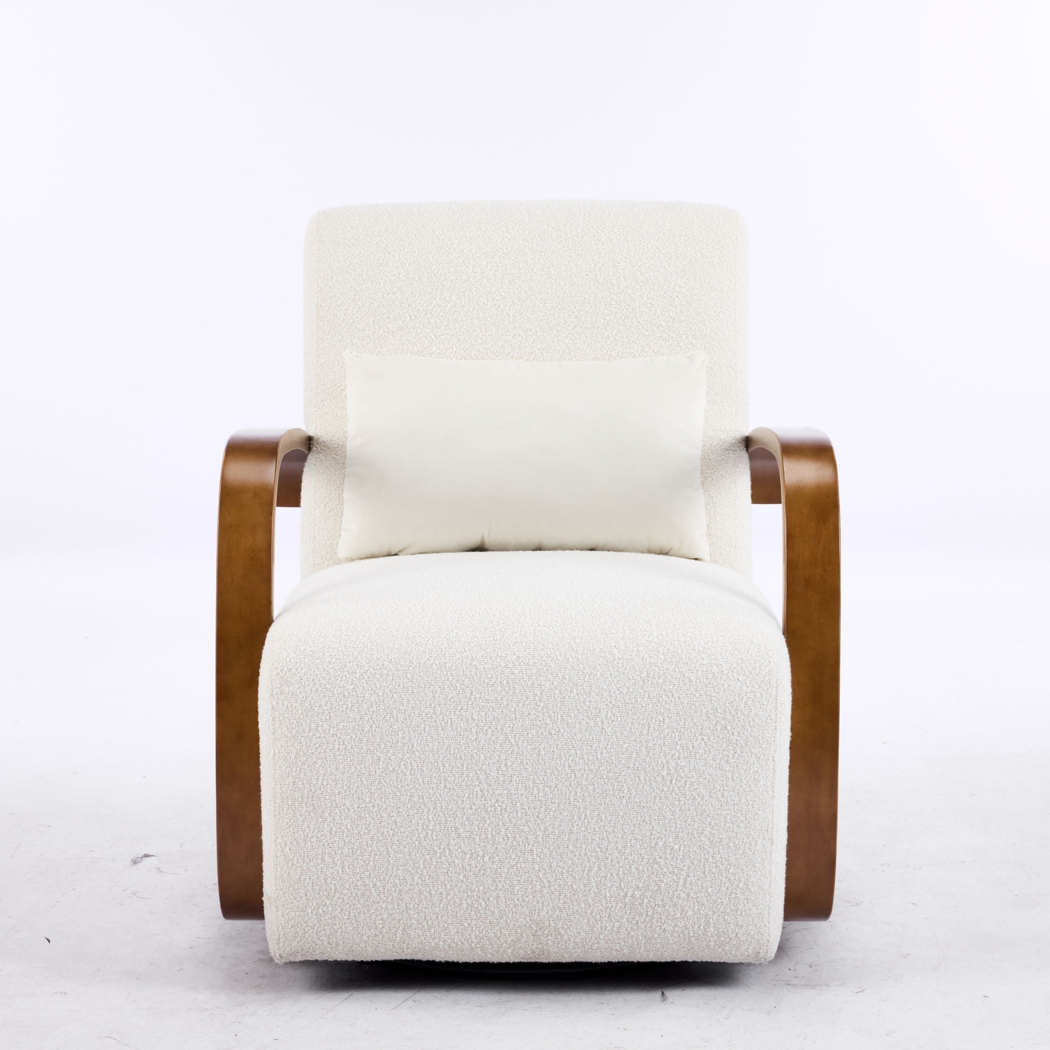 Swivel Accent Rotatable Ergonomic Single Chair For Living Room by HouseOfZazla