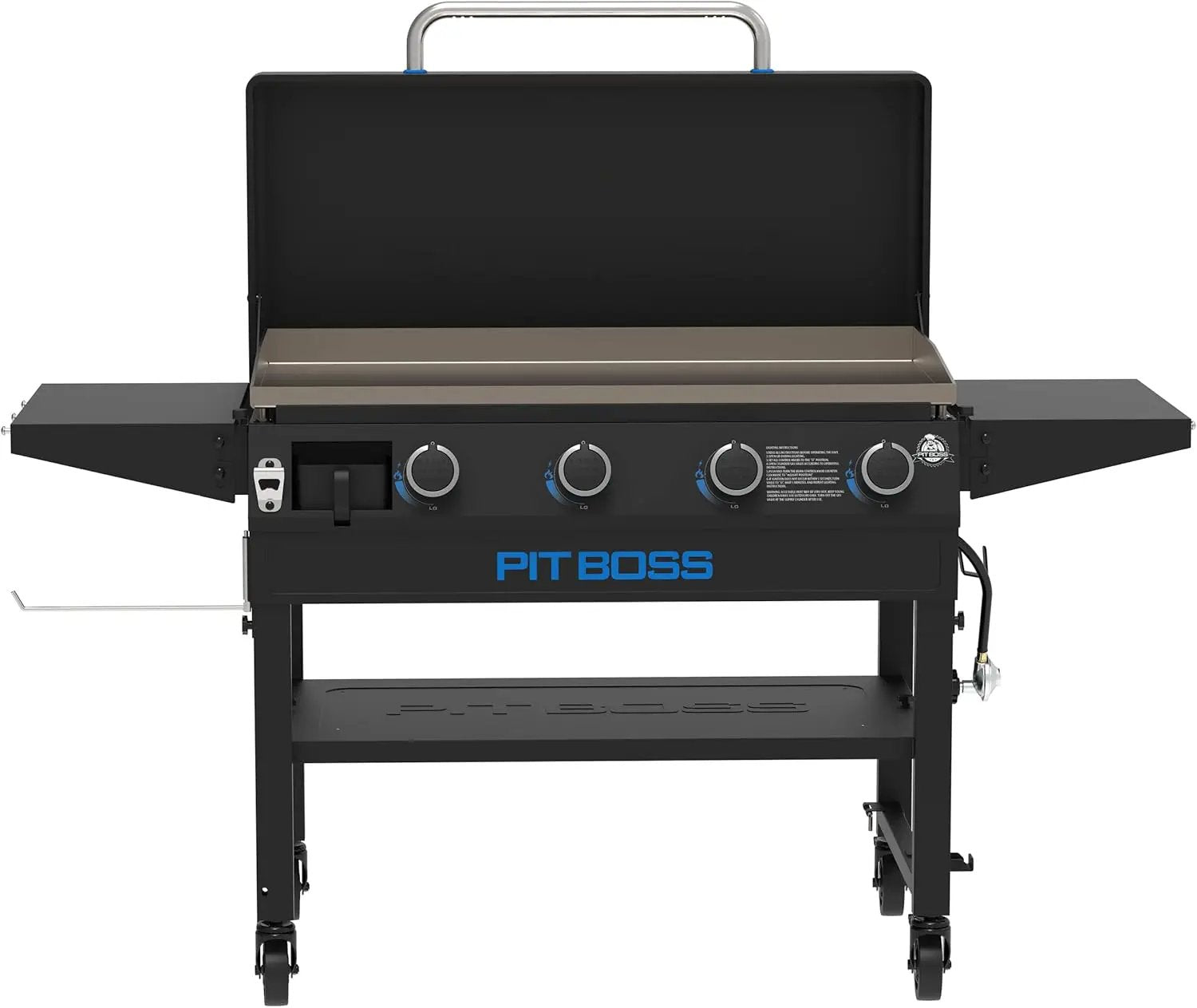 Pit Boss 10963 4-Burner Gas Griddle, Black by GreenHaven Gardens