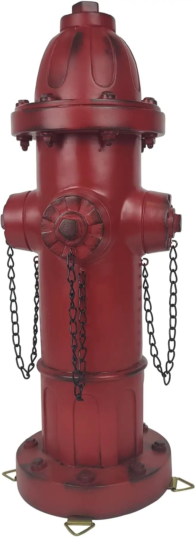 Fire Hydrant for Dogs to Pee On-16 Inches Red Puppy Pee Post Training Tool Resin Yard Garden Indoor Outdoor Statue by GreenHaven Gardens