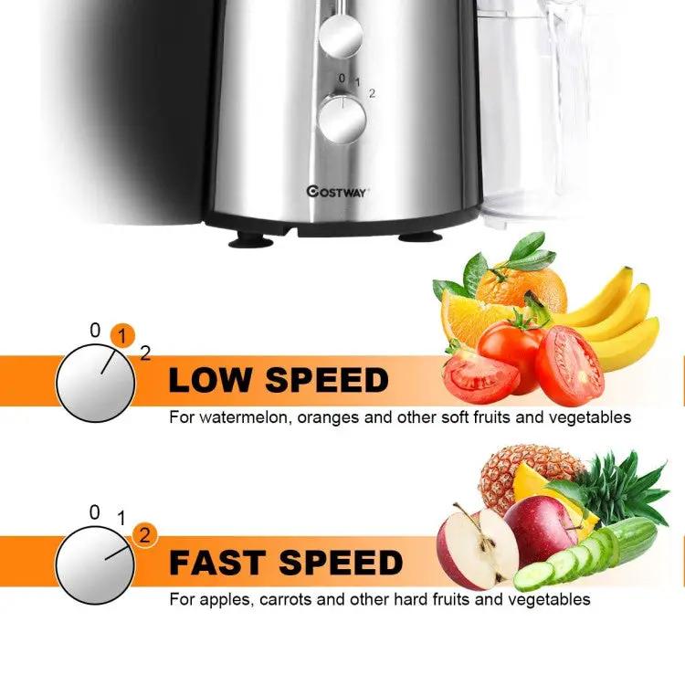 2-Speed Electric Juicer for Fruits & Vegetables by DirectDeals