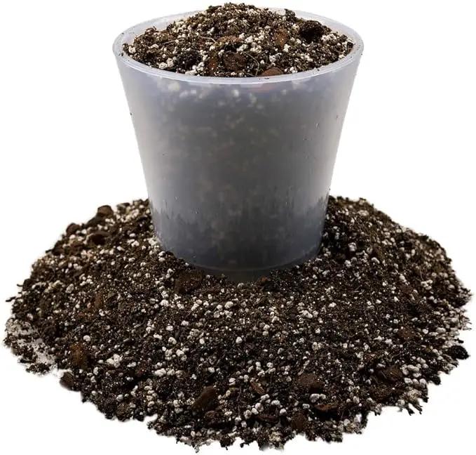 Premium Dahlia Potting Soil Mix - Ideal for Growing Vibrant and Healthy Dahlias - 2 Quart by GreenHaven Gardens