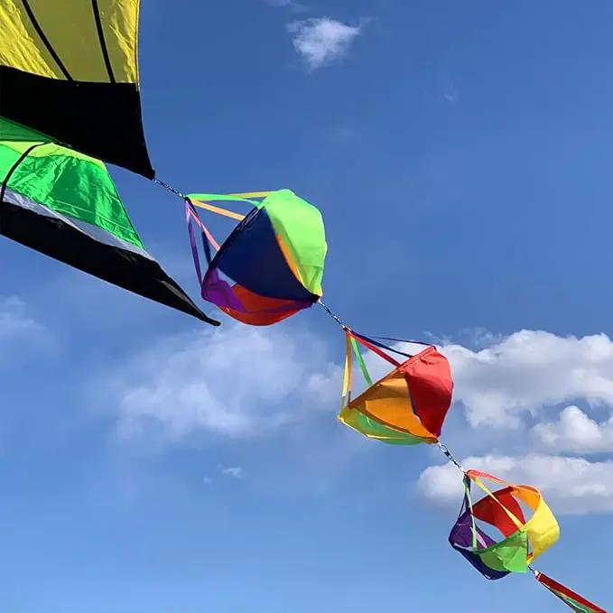 9KM DWLIFE 62" Fashion Windsocks Wind Twister Spinners Rainbow Kite Socks Flag Garden Yard Decoration by GreenHaven Gardens