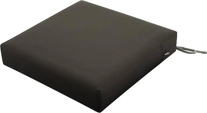 Classic Accessories Ravenna Water-Resistant Patio Lounge Chair/Loveseat Cushion, 25 x 27 x 5 Inch, Espresso by GreenHaven Gardens