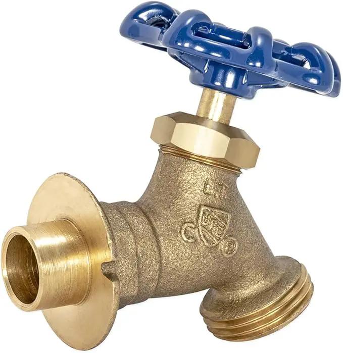 Eastman Brass Irrigation Sillcock Valve, 1/2 Inch Sweat x 1/2 inch MHT Connection, Brass Plumbing Fitting, 20222 by GreenHaven Gardens