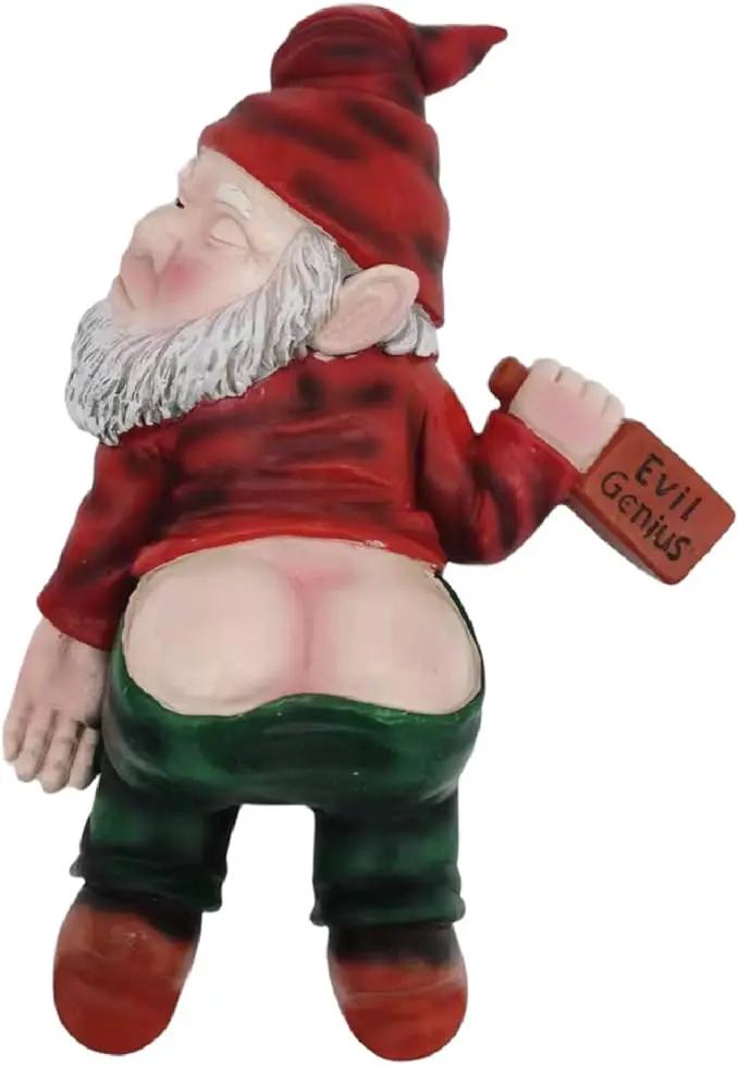 MINICAR Drunken Gnomes Lying On The Ground, Funny Dwarf Sculptures Yard Lawn Decorations, Gag Gifts Home Office Garden Decor by GreenHaven Gardens