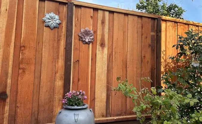 EASICUTI Bohemian Galvanized Metal Flower Wall Decor Metal Wall Art Decorations Hanging For Indoor Outdoor Home Bathroom Kitchen Dining Room Bedroom Living Room Or Wall Sculptures 12 Inch by GreenHaven Gardens