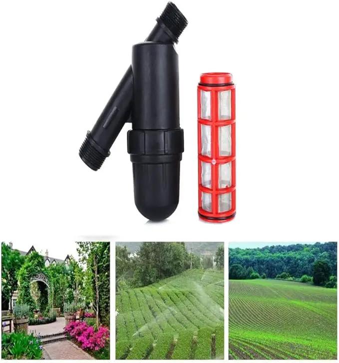 3/4" Screen Filter Mesh Gardening Drip Irrigation,Y Shaped Plastic Screen Filter for Irrigation Systems Against and Debris by GreenHaven Gardens