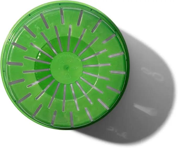 rePotme Orchid Pot - 8 inch Slotted Orchid Pots with Holes - 3 Pack (Green Emerald) by GreenHaven Gardens
