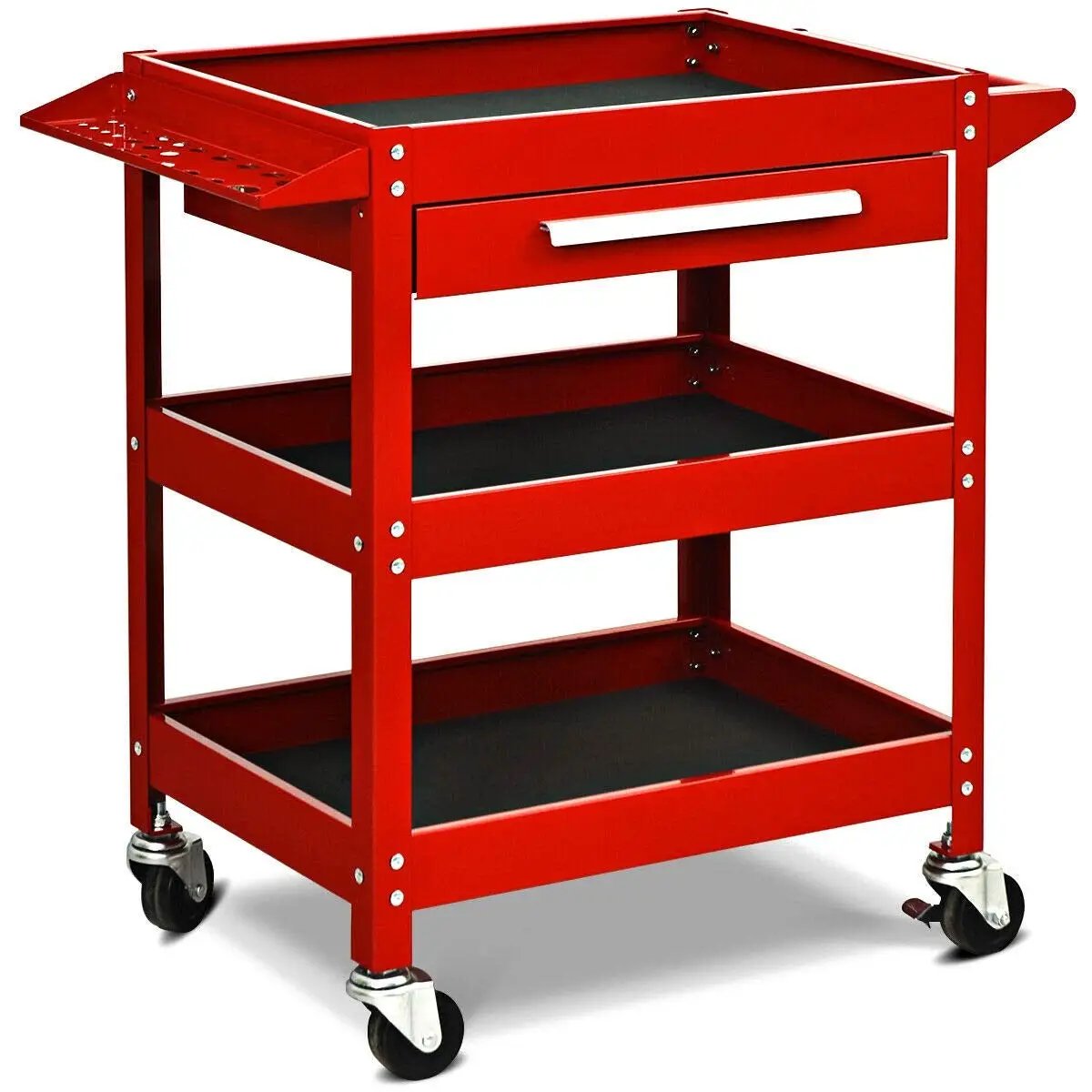 Rolling Tool Cart Mechanic Cabinet Storage ToolBox Organizer with Drawer, photo 4 of 15