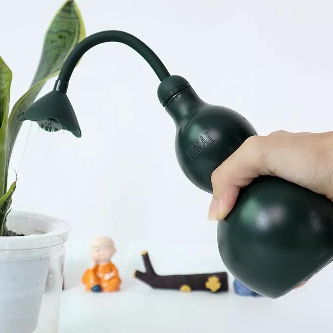 Squeeze Bottles for Plants, 11oz Small Watering Can for Succulent, Muti-Function Squirt Bottle for Seedling Watering, Wash, Tattoo, Dark Green by GreenHaven Gardens