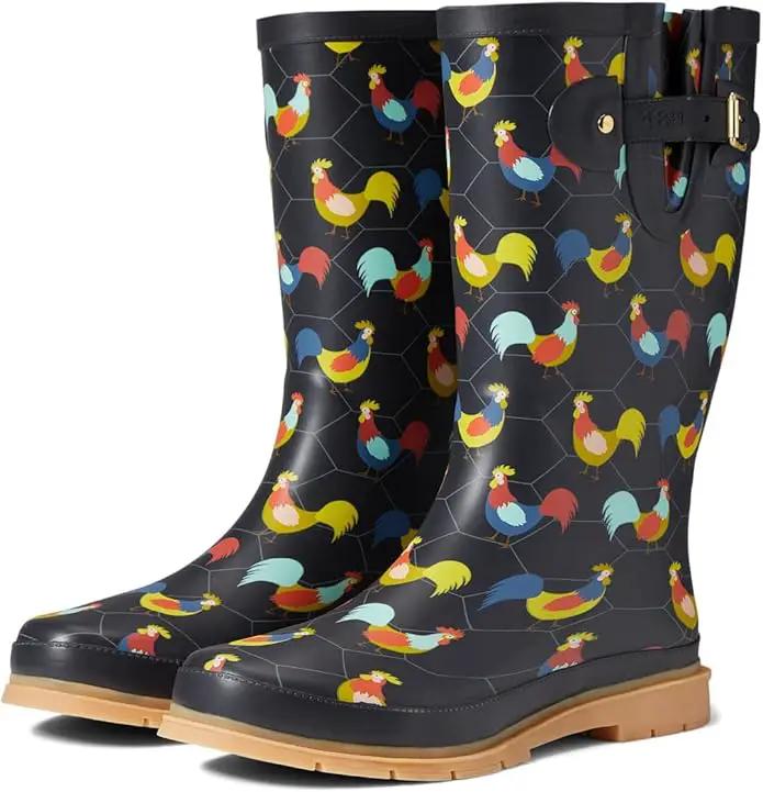 Western Chief Women's Tall Waterproof Rain Boot Outdoor Garden Shoes by GreenHaven Gardens