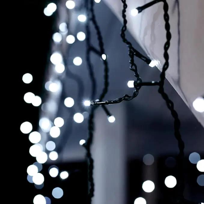 Solar String Lights for Outside,50ft Solar Lights Outdoor Waterproof 100 Led Solar Fairy Lights 8 Lighting Mode Solar String Lights Idea for Garden,Courtyards,Trees(Cool White) by GreenHaven Gardens