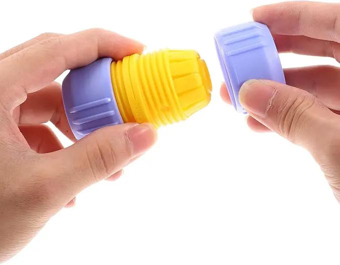 8 pcs Barb Hose Fittings system fittings zero-g hose repair kit 1/2 inch water hose adapter hose repair connector irrigations thread fittings extension pipeline abs Patcher by GreenHaven Gardens